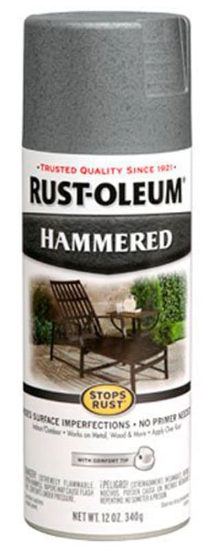 картинка Эмаль Stops Rust Hammered антикоррозийная с молотковым эффектом серая, 0,340 гр от магазина АСЯ