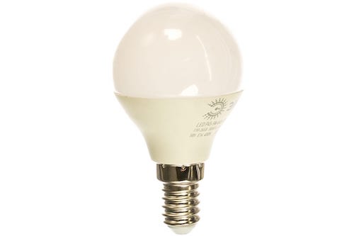 картинка Светодиодная лампа ЭРА LED P45-5W-840-E14, шар от магазина АСЯ