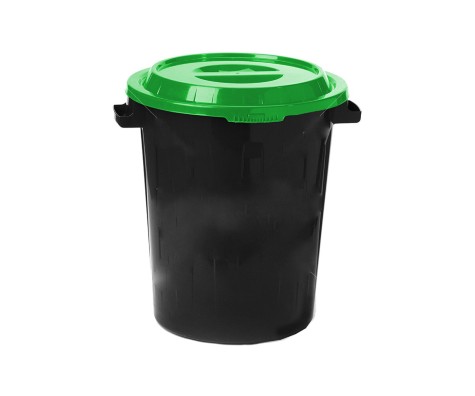 картинка Бак для мусора пластиковый с крышкой Idea М2394 , 90 л от магазина АСЯ