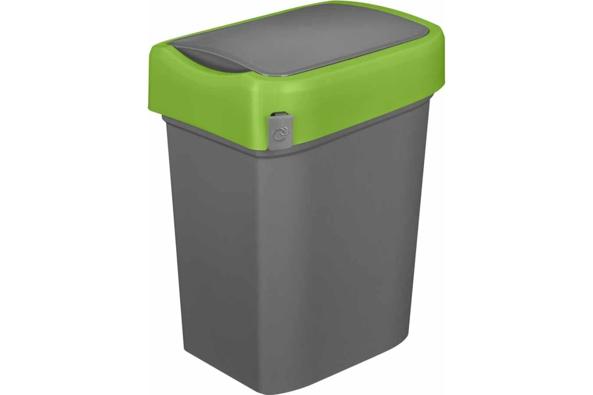 картинка Контейнер для мусора SMART BIN 25 л, зеленый 434214809  от магазина АСЯ