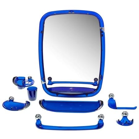 картинка Набор для ванной комнаты "Вива классик" с зеркалом 430х580 мм, цвет в ассортименте от магазина АСЯ