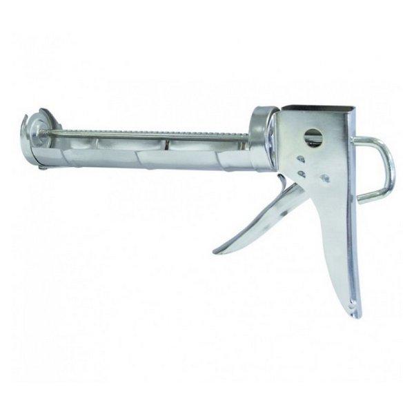 картинка Пистолет для герметика и жидких гвоздей полукорпусной с зубчатым штоком (арт. 1901005) от магазина АСЯ