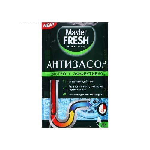 картинка Порошок Антизасор Master FRESH, 70 г от магазина АСЯ