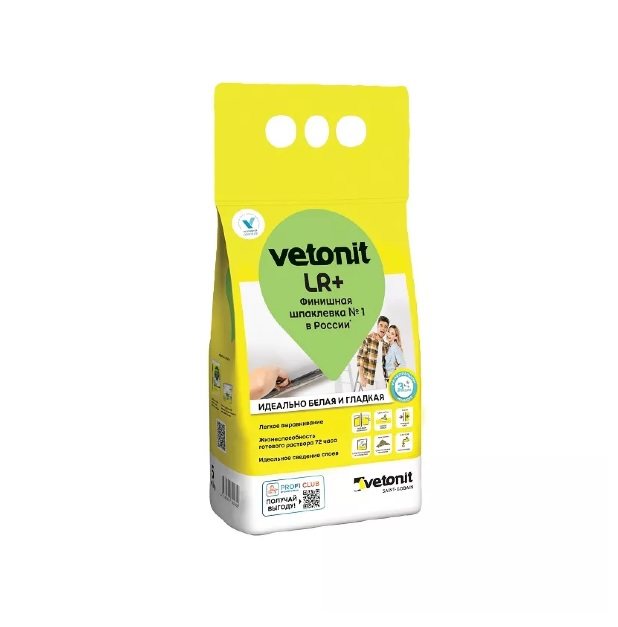 картинка Шпаклевка Vetonit LR+ 5кг от магазина АСЯ