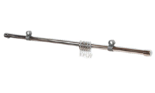 картинка Декоративная труба для доп. ряда к карнизам D 16 Серебро глянец 240 см от магазина АСЯ