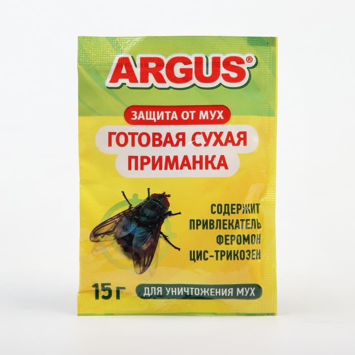 картинка Приманка от мух готовая ARGUS 15 гр от магазина АСЯ