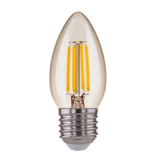 картинка Лампа светодиодная Свеча 7W C35 Е27 прозрачная от магазина АСЯ