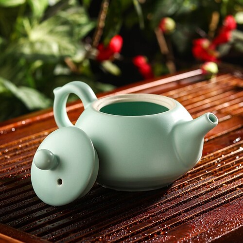 картинка Набор для чайной церемонии "Утро", 5 предметов: чайник 200 мл, 4 чашки 50 мл 3613884 от магазина АСЯ