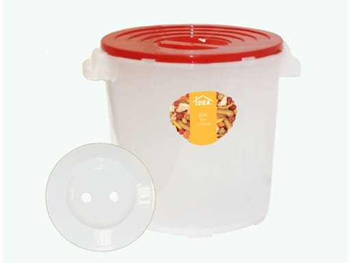 картинка Бак 13л для соления с гнетом и крышкой М2405 пластиковый от магазина АСЯ