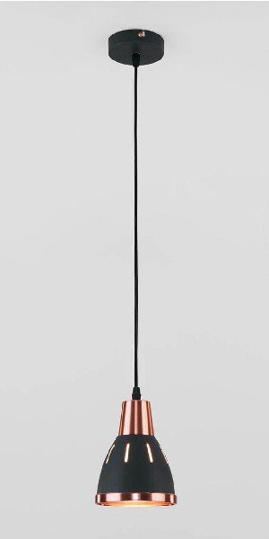 картинка Светильник подвесной Eurosvet Nort 50173/1 черный от магазина АСЯ