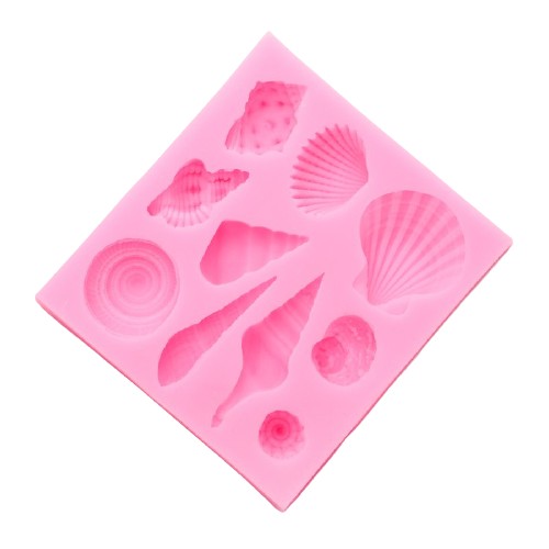 картинка Молд силиконовый «Ракушки», 7,7×7×1,5 см, 1057096 от магазина АСЯ
