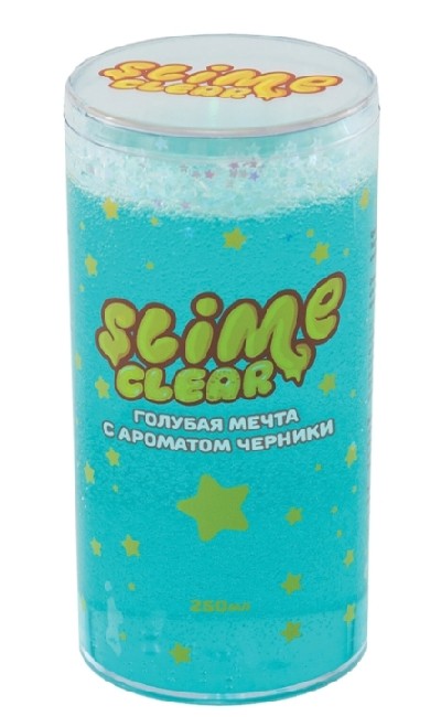 картинка Слайм Clear-slime 250г Голубая мечта с ароматом черники  S130-33 от магазина АСЯ