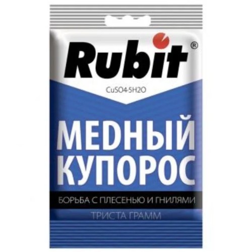 картинка Средство "Rubit" Медный купорос, от болезней растений, 300 г 9317500 от магазина АСЯ