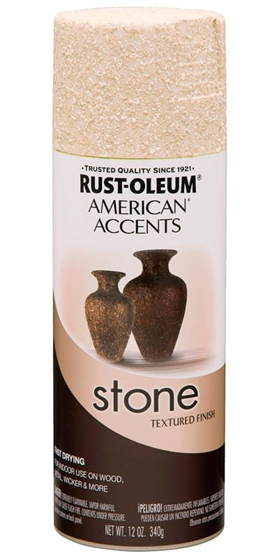 картинка Краска Stone Spray Paint с эффектом природного камня, отбеленный камень, 340 гр от магазина АСЯ