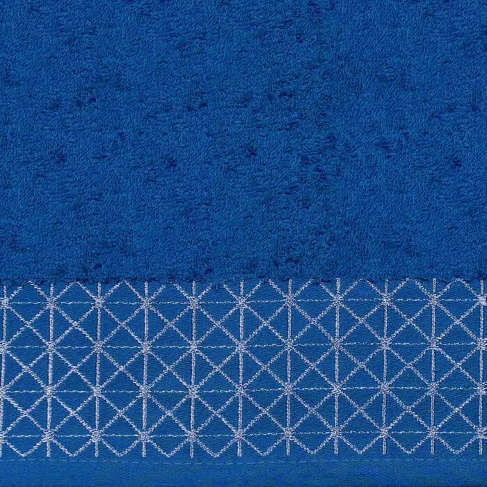 картинка Полотенце махровое 70х130 Fine Line бордюр Эстет, джинс от магазина АСЯ