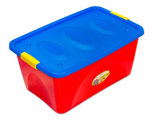 картинка Ящик для игрушек "Пиколо" 44л на колесиках от магазина АСЯ