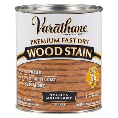 картинка Масло тонирующее прозрачное VARATHANE FAST DRY WOOD STAIN быстросохнущее 0,236 мл золотой махагон от магазина АСЯ