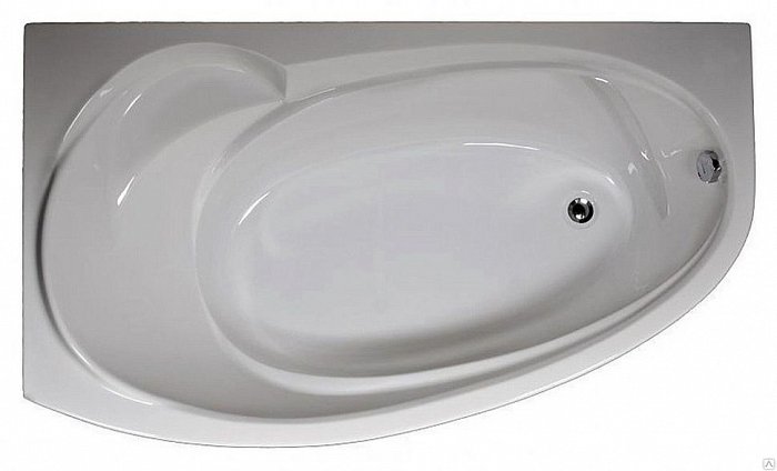 картинка Ванна акриловая Marka One JULIANNA 170x100 левая (ванна+каркас+панель) от магазина АСЯ