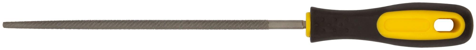 картинка Напильник, прорезиненная ручка, круглый 200 мм, 42581 от магазина АСЯ