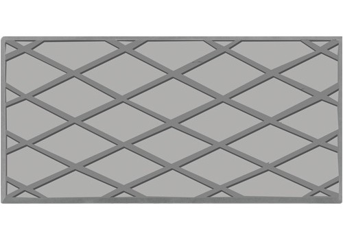 картинка Пластиковая форма для производства тротуарной плитки "Брусчатка Рифленая" от магазина АСЯ