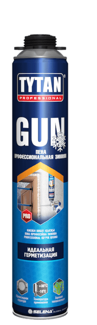 картинка Пена монтажная профессиональная TYTAN PROFESSIONAL GUN зимняя 750 мл от магазина АСЯ