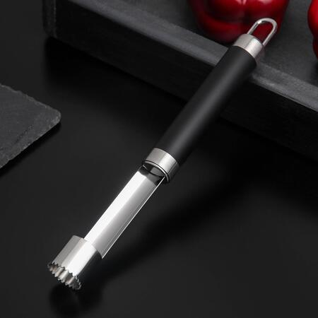 картинка Нож для сердцевины «Нео» 20,5 см ручка soft-touch чёрный, 5219057 от магазина АСЯ