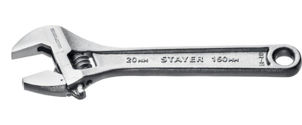 картинка Ключ разводной Stayer MAX-Force, 150 / 20 мм, 2725-15 от магазина АСЯ