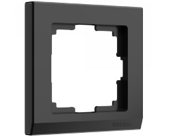 картинка Рамка Werkel на 1 пост черный WL04-Frame-01-black от магазина АСЯ