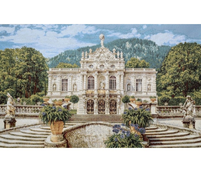 картинка Гобелен "Белый замок Линдерхоф" 76х50 от магазина АСЯ
