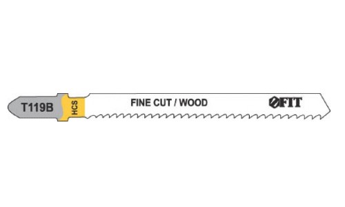 картинка Полотно по дереву T119B (2 шт; 91х67 мм; шаг 2 мм) для электролобзика FIT HQ 40936 ﻿ от магазина АСЯ