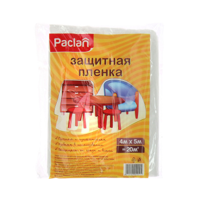 картинка Пленка защитная для мебели Paclan 4х5м, 133430 от магазина АСЯ