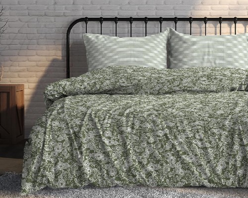 картинка Комплект постельного белья 1,5-спальный Поплин "Унисон" (70x70) от магазина АСЯ
