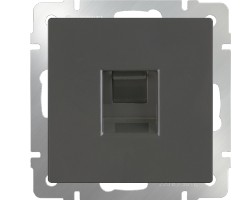 картинка Розетка Ethernet RJ-45 серо-коричневый WL07-RJ-45 от магазина АСЯ