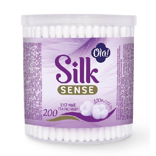 картинка Ватные палочки Ola! Silk Sense 200шт от магазина АСЯ