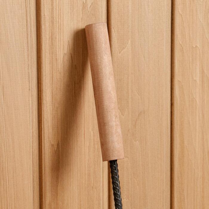 картинка Кочерга металлическая с деревянной ручкой, 60 см, 1338147 от магазина АСЯ
