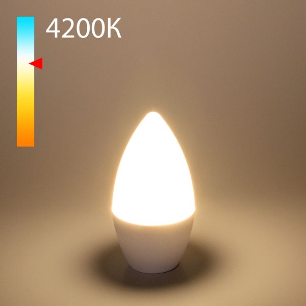 картинка Лампа светодиодная "Свеча" C37 8W 4200K E14 BLE1403, Elektrostandard от магазина АСЯ