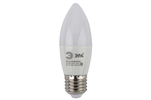 картинка Светодиодная лампа ЭРА LED B35-9W-840-E27, свеча от магазина АСЯ