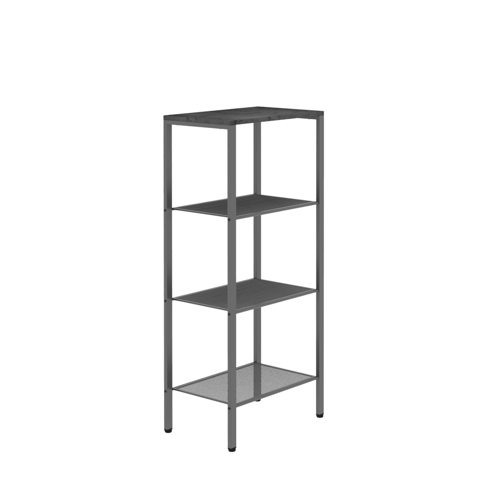 картинка Стеллаж "Торонто 14", 47х30х114см, 4 полки графит от магазина АСЯ