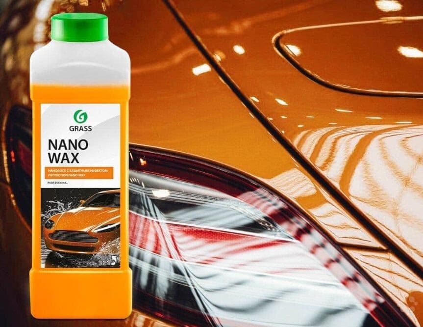 картинка Жидкий воск GRASS Nano Wax, с защитным эффектом, 1 л от магазина АСЯ