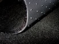 картинка Ковролин 1,5м АВТО ворс 3 мм, на термопластичной резине, черный (м.п.) от магазина АСЯ
