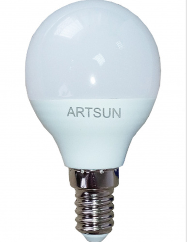 картинка Лампа светодиодная ARTSUN LED P45 9W E14 4000K от магазина АСЯ