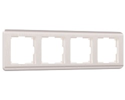 картинка Рамка Werkel 4 поста перламутровый WL12-Frame-04 от магазина АСЯ