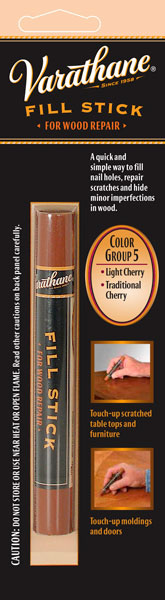 картинка Карандаш заполняющий Varathane Fill Stick N5 для ремонта царапин и сколов, вишня светлая от магазина АСЯ