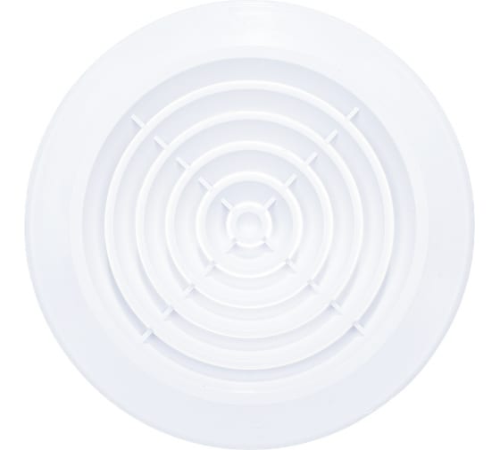 картинка Решетка вентиляционная круглая с фланцем D=100 ПКС 145/100 от магазина АСЯ
