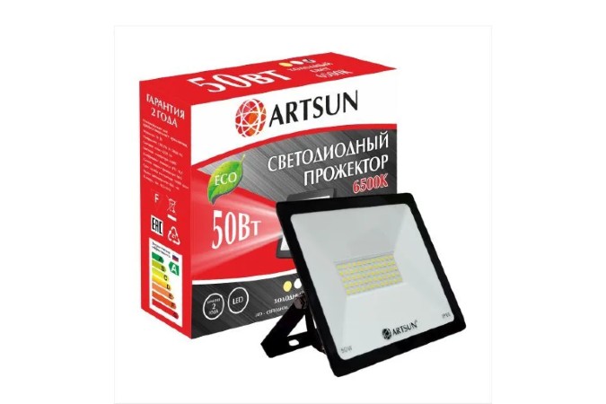 картинка Прожектор, LED FL 50W 6500K SMD 6500 К, 50 Вт от магазина АСЯ