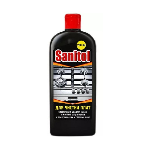 картинка Средство для чистки плит "Sanitol" ЭКСТРА, 250 мл ЧС-022 от магазина АСЯ