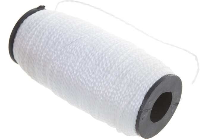 картинка Разметочный капроновый шнур, белый, 1.5 мм х 100 м КУРС от магазина АСЯ