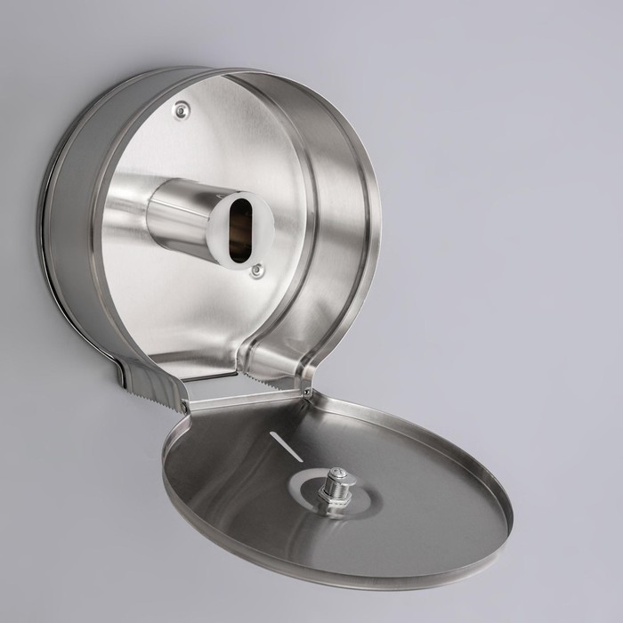 картинка Диспенсер туалетной бумаги, нержавеющая сталь, втулка 6 см, 1427997 от магазина АСЯ
