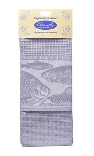 картинка Комплект вафельных полотенец 2 шт, 50х70 см КЦ-560 от магазина АСЯ