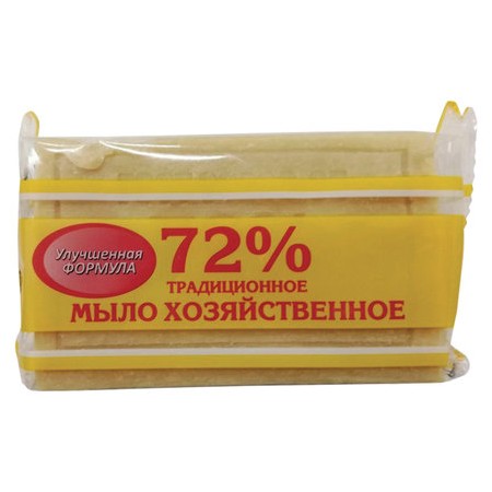 картинка Мыло хозяйственное 72% в упаковке150 г от магазина АСЯ